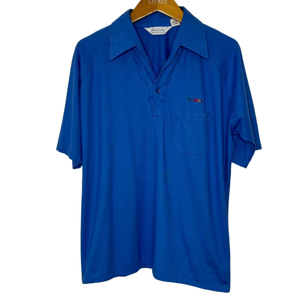 Vintage 70's  Lilly‎ Dache Hawaii polo
